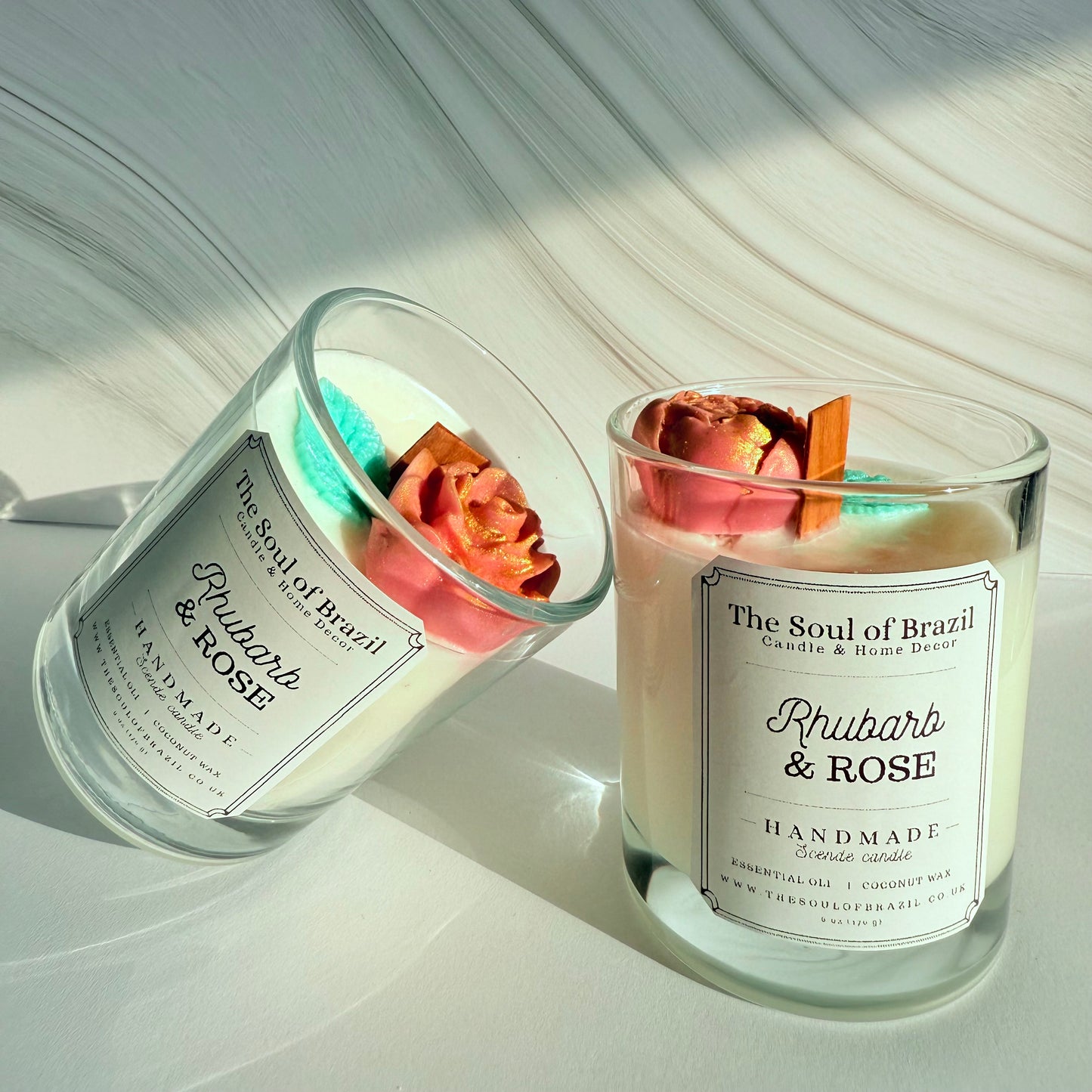 Candle Rhubard & Rose