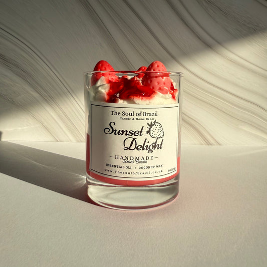 Candle Strawberry ( Sunset Delight)