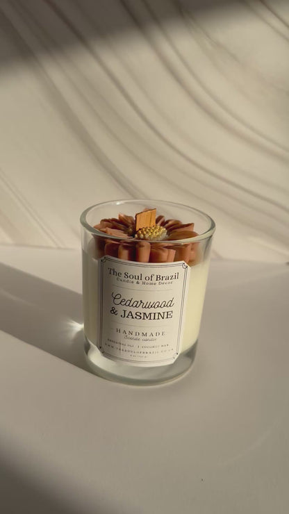 Candle Cedarwood & Jasmine